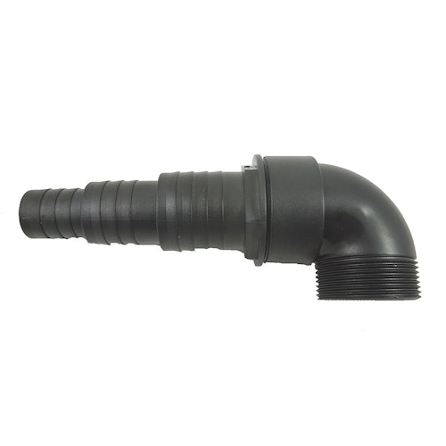 Heissner Winkel/Bogen Schlauchanschluss UVC-Klärer (ET20-F4097)