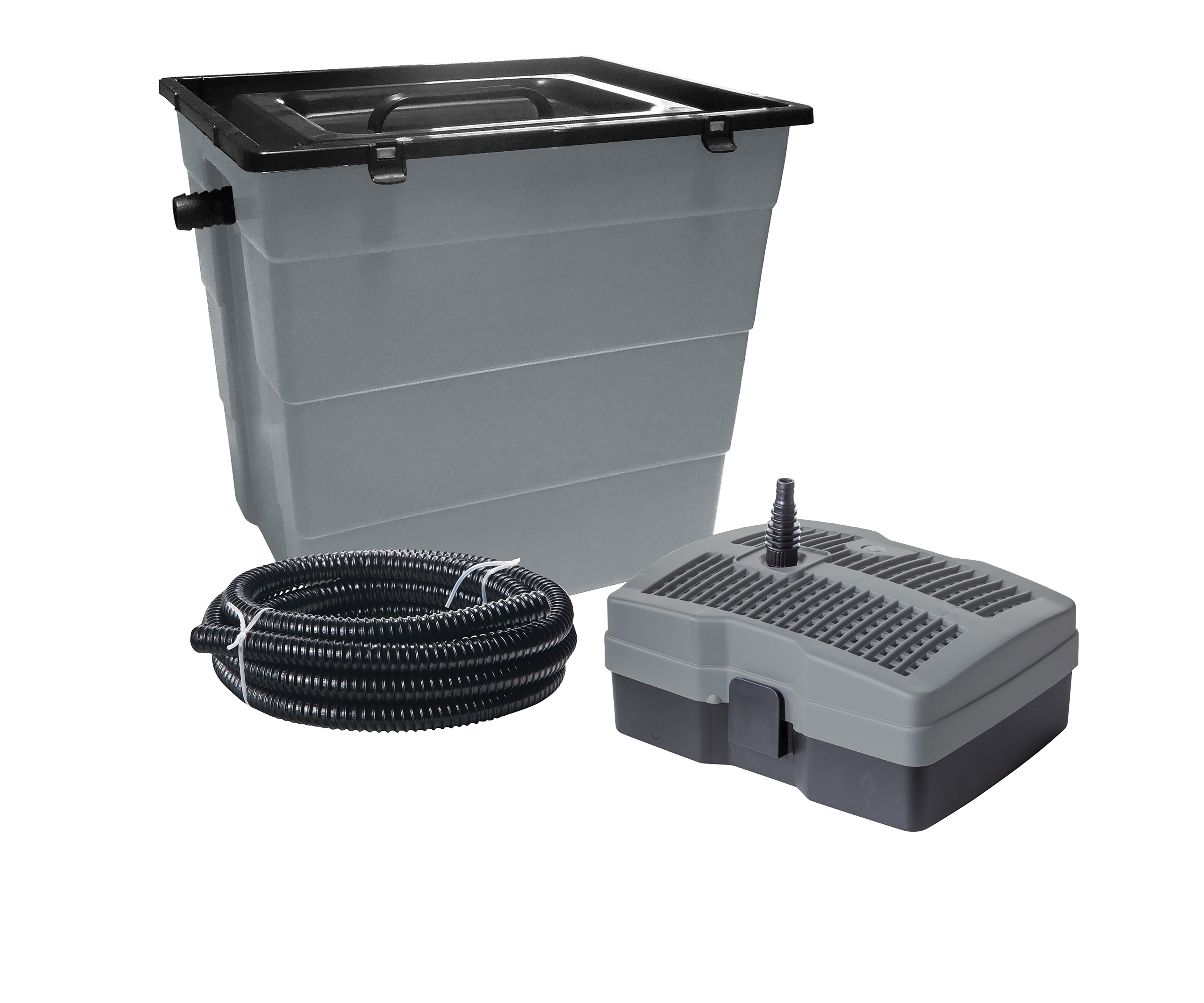 Vorschaubild Galerie Heissner SMARTLINE Teichaußenfilter mit UVC-Pumpe 1000 l/h (HLF6000-00)