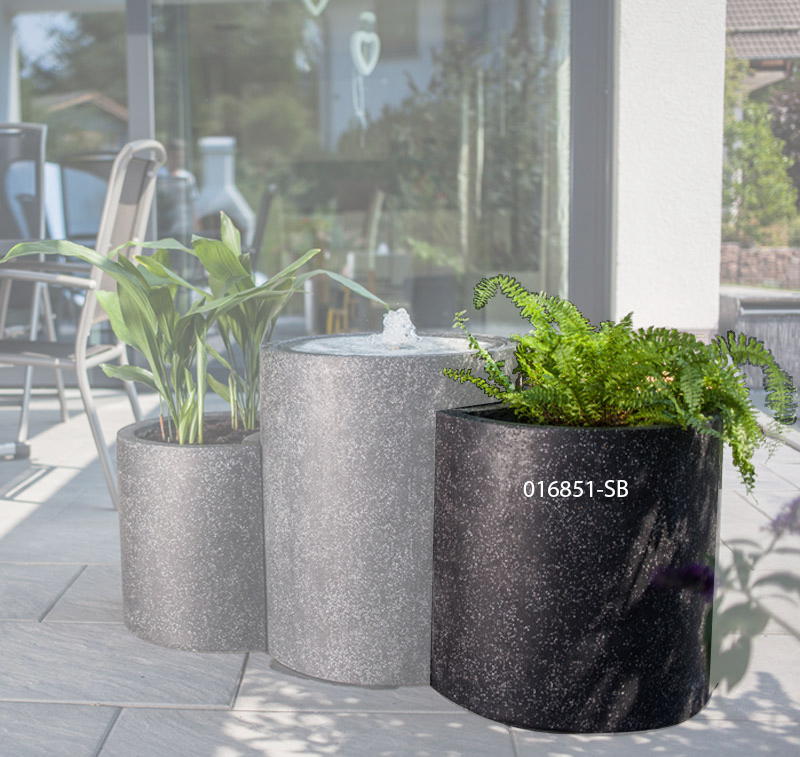 Vorschaubild Galerie Heissner Terrassenbrunnen Planter Gardia 1 (Pflanzelement) (016851-SB)