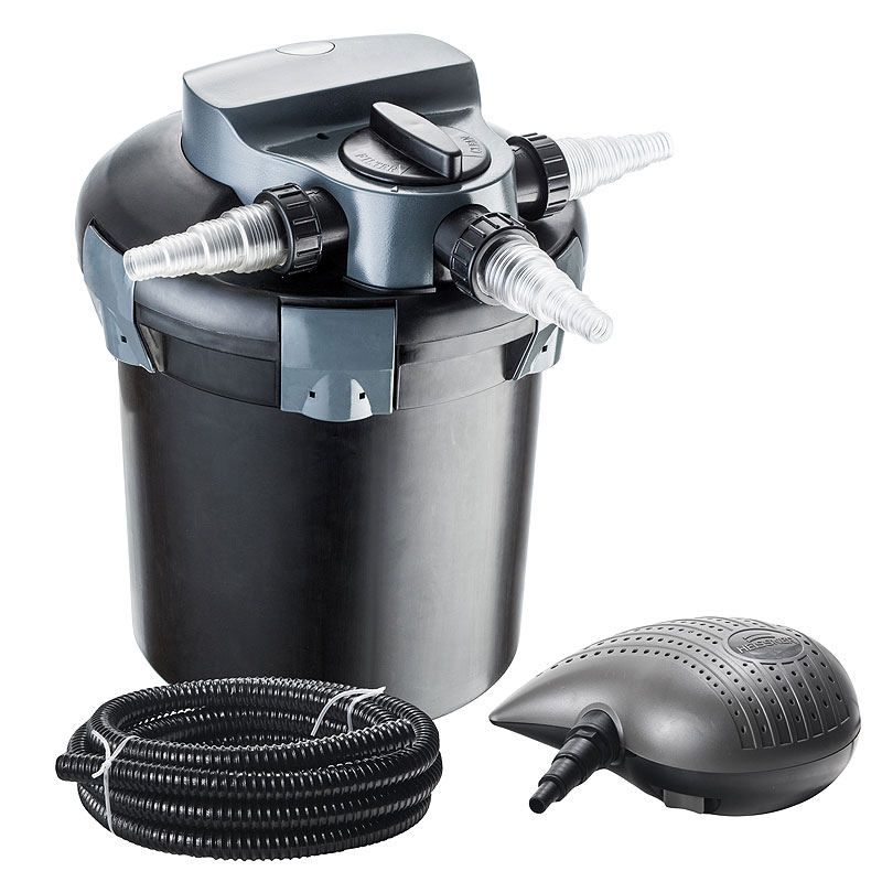 Vorschaubild Galerie Heissner Teichaußenfilter-Set mit der Pumpe HFP3500 (FPU10000-00) bis 2020