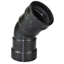 Vorschaubild Heissner Steck-Bogen 45° (PP), 50mm, Gummidichtung (Z723-00)