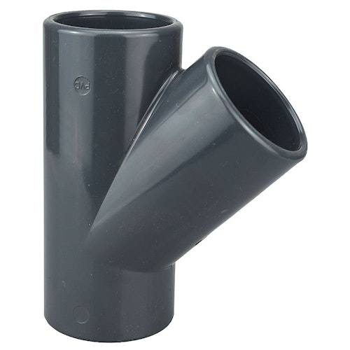 Heissner Klebe-T-Stück 90° (PVC), 50mm (Z746-00) Bild