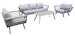 Garden Pleasure Lounge Set AROA, Aluminium / HPL / 100 % PolyesterBild