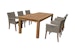 Garden Pleasure Esstisch-Set PALA, Tisch + 6 Stühle, Akazie / Polyrattan / Kissen 100 % PolyesterBild