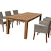 Garden Pleasure Esstisch-Set PALA, Tisch + 6 Stühle, Akazie / Polyrattan / Kissen 100 % PolyesterBild