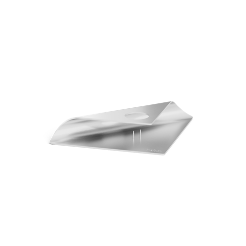 höfats Kerzenhalter SQUARE CANDLE silber