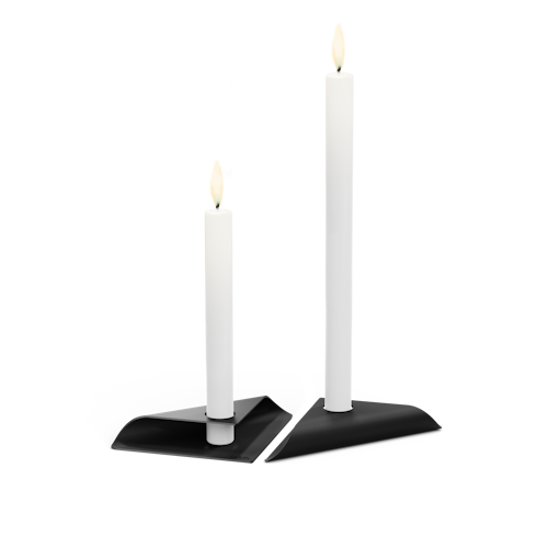 höfats Kerzenhalter SQUARE CANDLE schwarz