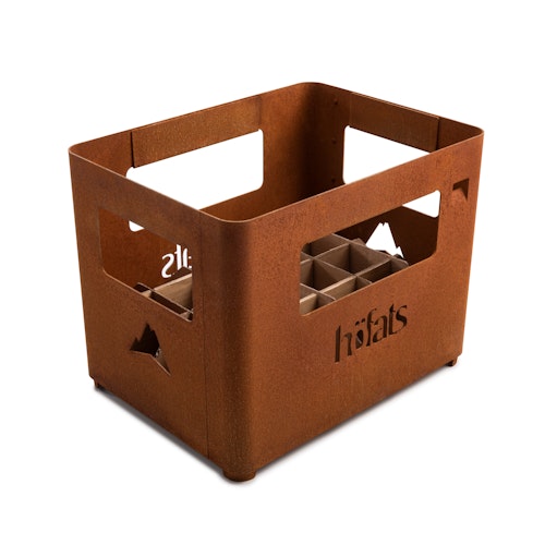 höfats BEER BOX Feuerkorb rostig