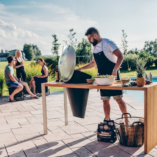 höfats CONE Holzkohlegrill Einbau / Built in