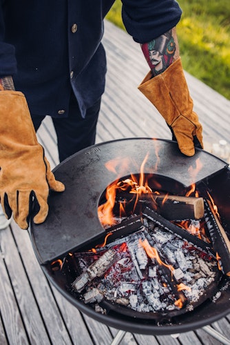 höfats Feuerhandschuhe Leder