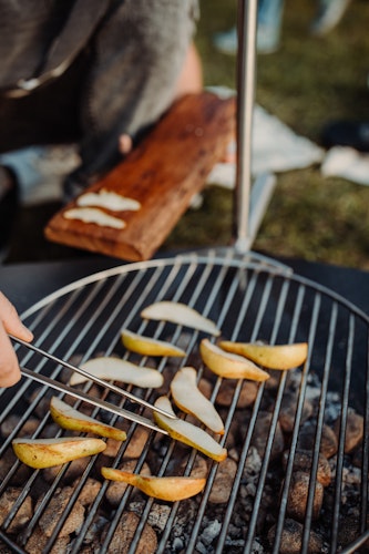 höfats TRIPLE Grillrost Edelstahl Ø45 (mit Stange 40)