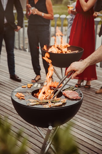 höfats BOWL 57 Plancha-Grillset hoch