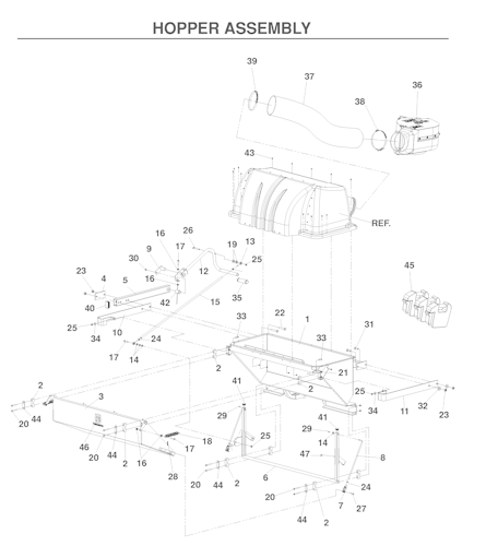 Husqvarna Zubehör für Aufsitzmäher 113706, 539113706, 2006-09 Bild