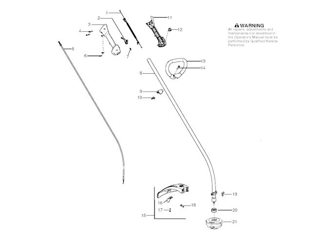 Husqvarna Rasentrimmer 952715639 124C