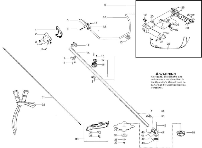 Husqvarna Motorsensen/Freischneider 967193301 129R Motorsense