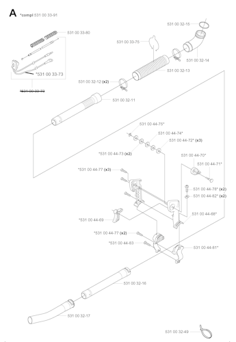 Husqvarna Blasgeräte 155 B, 20014000001-20041499999