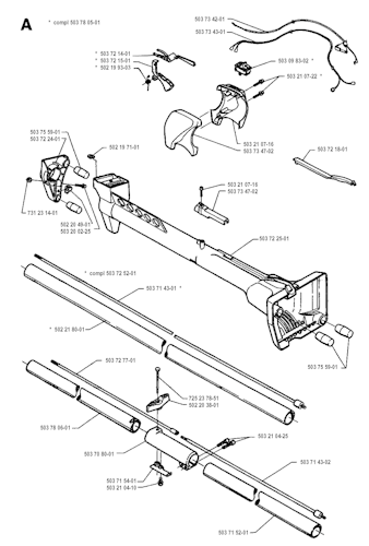 Husqvarna Rasentrimmer 225 LD, 19942300001-19951000000