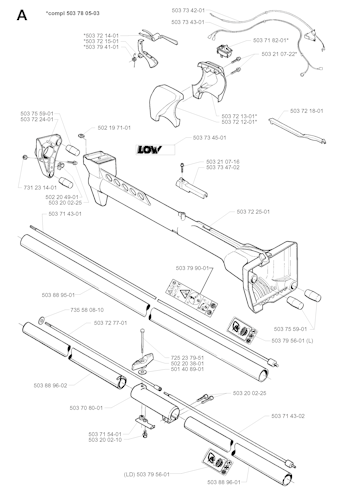 Husqvarna Motorsensen/Freischneider 225 R, 19970500001-20004000000