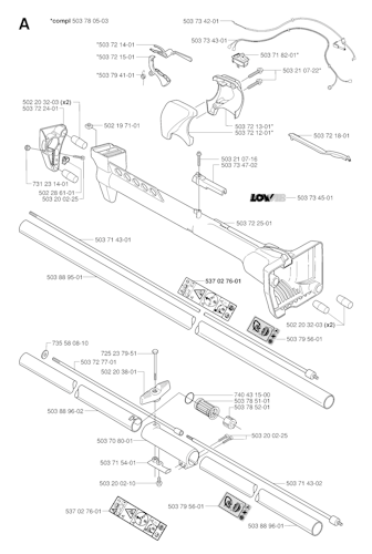 Husqvarna Motorsensen/Freischneider 20004000001 227R