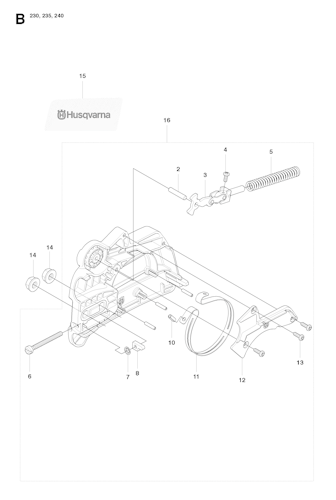 Husqvarna Kettensägen 235, 20091400001-20101400000 Bild