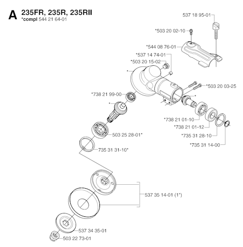 Husqvarna Motorsensen/Freischneider 232 R, 20144900001-Current