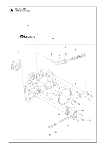 Husqvarna Kettensägen 20101400001 235 e-series Bild