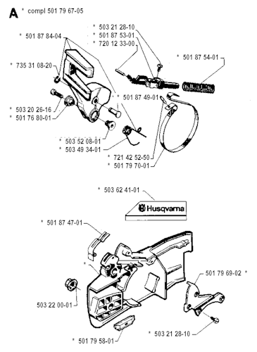 Husqvarna Kettensägen 19941400001 242 XP® G Cat