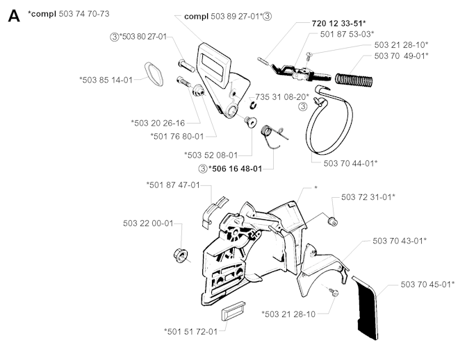 Husqvarna Kettensägen 19992300001 254 XP®