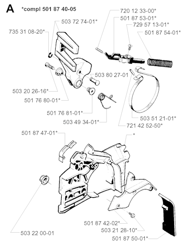 Husqvarna Kettensägen 19960100001 257