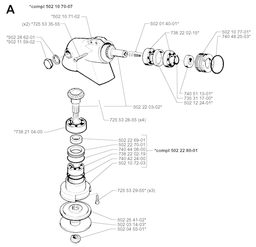 Husqvarna Motorsensen/Freischneider 19991000001 265RX