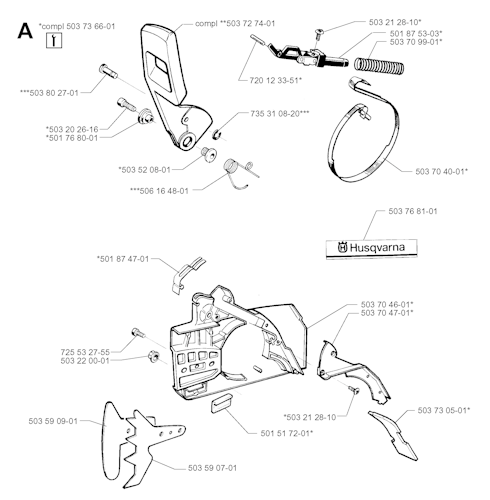 Husqvarna Kettensägen 20014000001 268