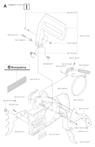 Husqvarna Kettensägen 20070100001 268