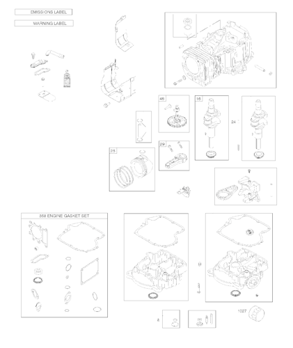 Husqvarna Motoren & Getriebe BRIGGS & STRATTON ENGINES, 31R5770009B1, 2017-01