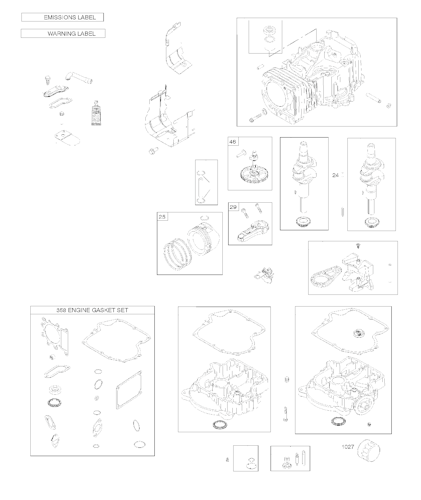 Husqvarna Motoren & Getriebe BRIGGS & STRATTON ENGINES, 31R5770010B1, 2017-01