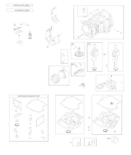 Husqvarna Motoren & Getriebe BRIGGS & STRATTON ENGINES, 31R5770019B1, 2017-01