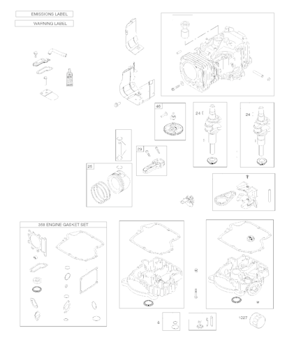 Husqvarna Motoren & Getriebe BRIGGS & STRATTON ENGINES, 31R7770006B1, 2017-01