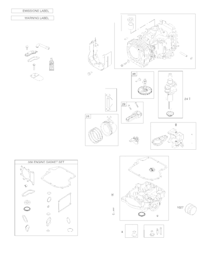 Husqvarna Motoren & Getriebe BRIGGS & STRATTON ENGINES, 31S7770003B1, 2017-01