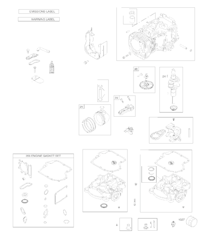 Husqvarna Motoren & Getriebe BRIGGS & STRATTON ENGINES, 31S9770001B1, 2017-01