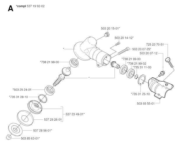 Husqvarna Motorsensen/Freischneider 20061400001 326Rx