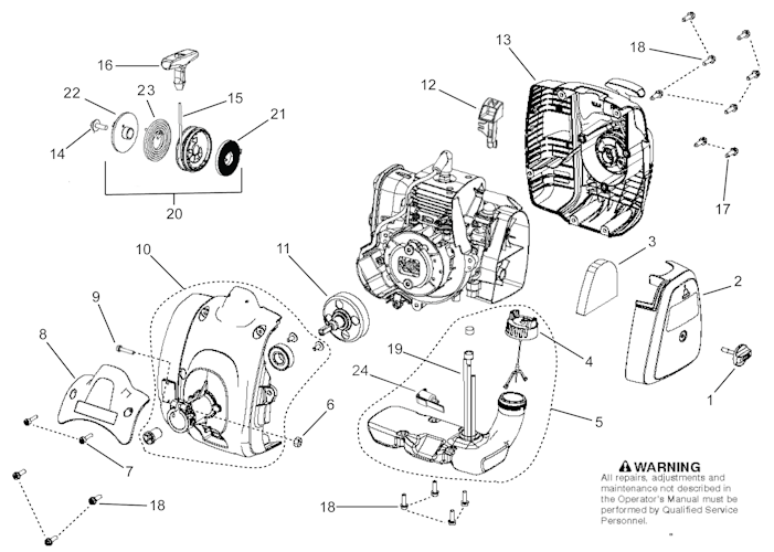 Husqvarna Motorsensen/Freischneider 967908401 325R