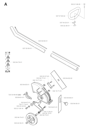 Husqvarna Rasentrimmer 326 E X-SERIES, 20020500001-20144799999