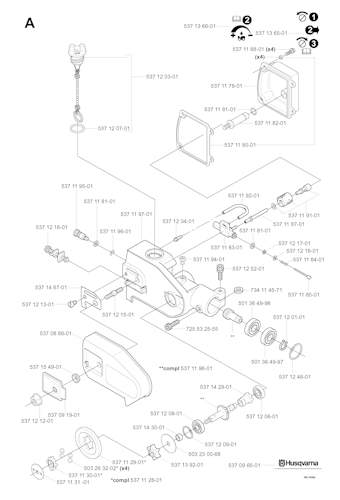 Husqvarna Hochentaster 326P 4 X-SERIES, 20013500001-20021799999