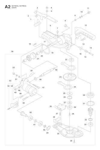 Husqvarna Heckenscheren/Stabheckenscheren 966559901 327HE4X