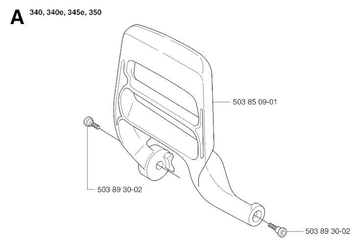 Husqvarna Kettensägen 20062300001 350