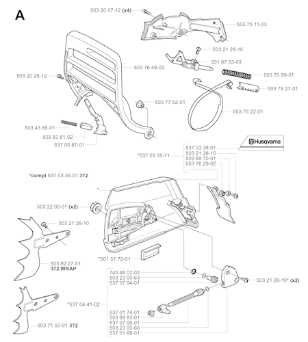 Husqvarna Kettensägen 20034000001 362 XP®