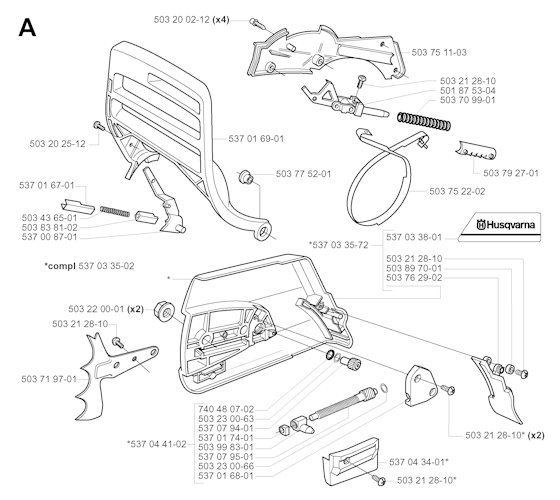 Husqvarna Kettensägen 20051000001 385 XP®