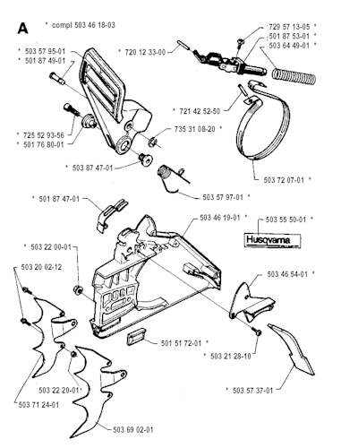 Husqvarna Kettensägen 394 XP, 19940100001-19960100000