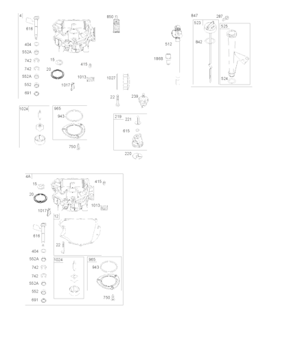 Husqvarna Motoren & Getriebe BRIGGS & STRATTON ENGINES (For US, AU and NZ only), 44R6770021G1, 2019-09