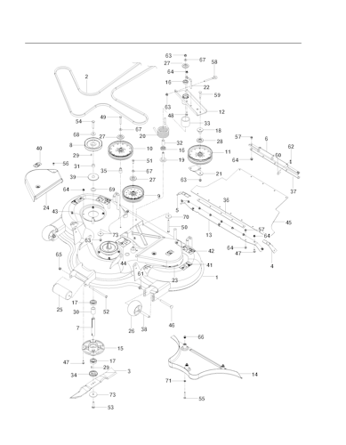 Husqvarna Nullwendekreismäher kommerzielle Nutzung 967019201 Mähdeck Bild