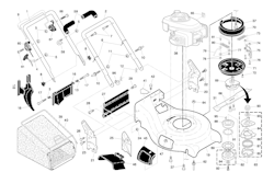 Husqvarna Rasenmäher gelegentliche Nutzung 5521 BBC 96143001303, 2007-11
